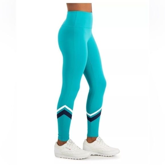 ID IDEOLOGY Women's Compression Colorblocked Side Pocket 7/8 Leggings, Reg 1x - Picture 6 of 11
